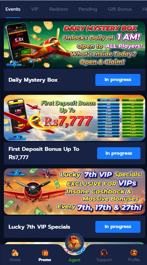 888 ACE Game Rewards